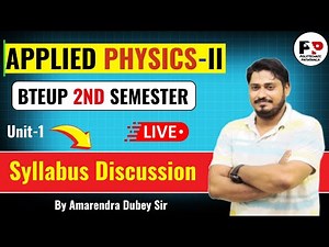 🔥Applied Physics-II II Syllabus Discussion‪@PolytechnicPathshala‬