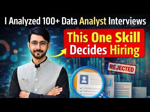 I Analyzed 100+ DATA ANALYST Interviews – This One Skill Decides Hiring