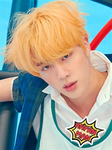 BTS Anpanman 2 of 4 Here is the second in the series for BTS' (방탄 소년단) song 'Anpanman.' BTS have said about the track that they wanted to give people hope through their music and performances. Their message is that rather than being a hero just because you’re strong, you can be a hero even if you’re not. Through Love Yourself: Tear BTS says that loving yourself is the start of true love, it's not just talking about the part of you that is strong and that you’re satisfied with; even if you’re lac