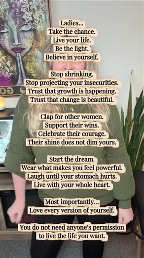 Confidence isn’t something someone gives you. It’s something you claim. Live boldly. Support other women. Stop waiting for permission. The moment you start living as your full self… everything changes. The world needs the real you. 🫶🏽 Dr. Jes #empowerment #womensupportingwomen #beyou