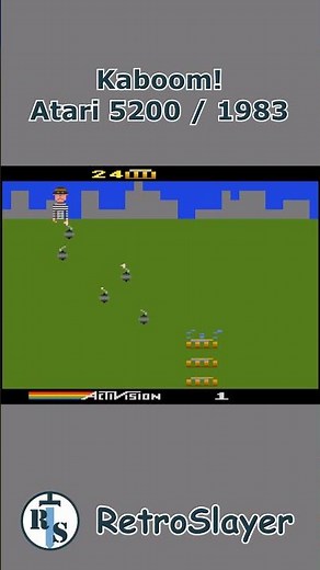 Kaboom! Gameplay Atari 5200
