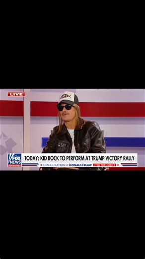 23K views · 847 reactions | ROCKING OUT THE RALLY: Kid Rock is gearing up to take the stage tonight at Trump’s victory rally, but first he joined FOX & Friends to preview the performance. | Fox & Friends | Facebook