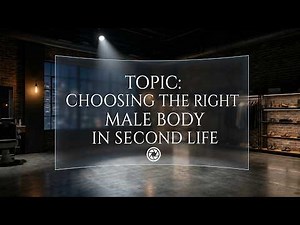 #2 TAE: Choosing The Right Male Body In Second Life