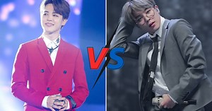 The Most Flattering Colors On V, Jimin And Baekhyun, According To Color Theory Experts
