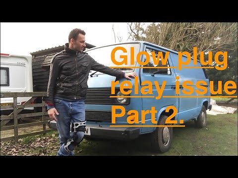 VW T25 Glow plug relay issue (continued)