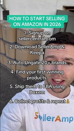 HOW TO START SELLING ON AMAZON IN 2026
