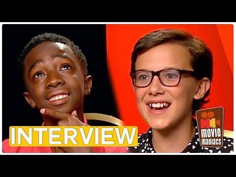 Netflix Stranger Things | Interview with Millie Bobby Brown & Caleb McLaughlin