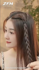 New Hairstyle 4th September 2026 😍✨ Easy & Beautiful Hair Style #shorts