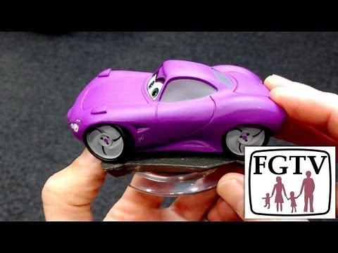 Disney Infinity Holley Shiftwell Unboxing and Gameplay - Cars Playset