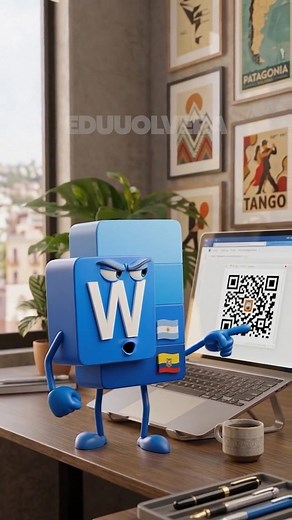 Hay un truco donde puedes generar códigos QR dentro de Microsoft Word. ¡No olvides seguirme para más consejos! 😎📲 #consejos #microsoft #office #tecnologia #windows