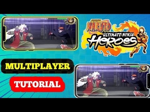 Naruto Ultimate Ninja Heroes Multiplayer PPSSPP Android Full Tutorial