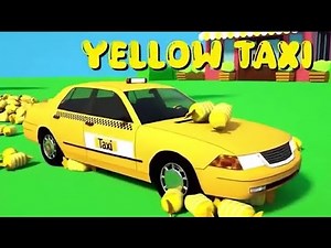 "Yellow Taxi Adventure 🚖 | Fun Ride Through the City for Kids!"