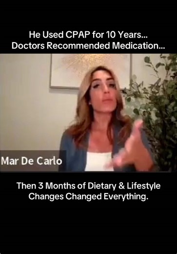 A 55-year-old man relied on a CPAP machine for 10 years to manage obstructive sleep apnea. But after three months of targeted dietary and lifestyle changes, something surprising happened… He no longer needed it. In this behind-the-scenes clip from one of my Integrative Adult Sleep Coach training sessions, I discuss how nutrition, metabolic health, and lifestyle habits can play a meaningful role in sleep-disordered breathing. What makes this particularly interesting is that this case is not new r