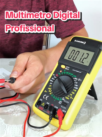 Multímetro Digital Profissional . . #multimetrodigital #multimetro