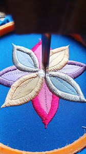 The combination of various colors of embroidery thread produces a beautiful, harmonious and eye-catching appearance 🥰❤ #embroidery #color combination #sewing #art #foryou | Sewing Embroidery