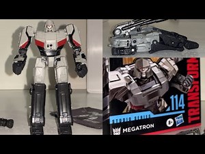 How to transform studio series 114 transformers one Megatron deluxe figure. SS TF One movie