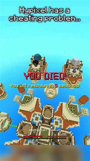 I HATE Hackers 😡 #minecraft #shorts