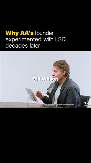 Why Did the Creator of AA Try LSD After 20 Years Sober? @IAmMarkManson