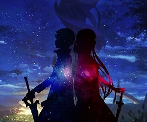 Kirito and Asuna-Sword Art Online Live Wallpaper