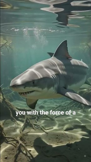 This shark hunts like a literal underwater battering ram🤯🦈💥 #shark #megashark #sharkjira #mechashark