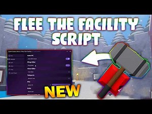 *NEW* Flee The Facility Script (PASTEBIN 2026) (AUTO HACKING, TELEPORTS, ESP, WALKSPEED)