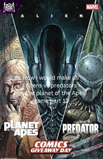 How I would make an Aliens vs predator on the planet of the apes game part 12 (Re upload)