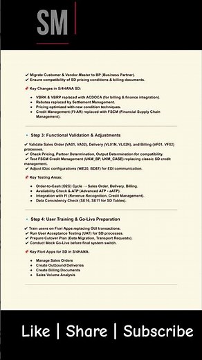 SAP S/4 HANA: POV- Brownfield Implementation in SAP SD #sap #saps4hana #sapsd #brownfield