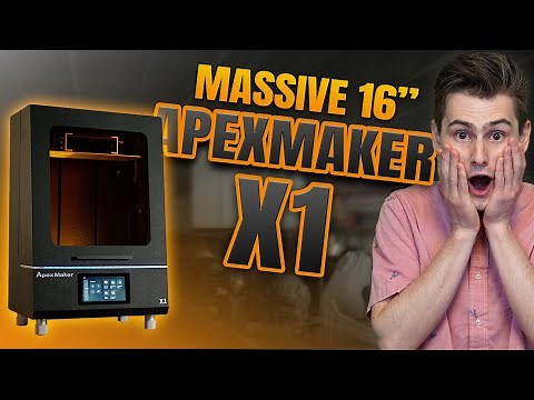 The NEW ApexMaker X1 will be YOUR NEXT 3D Printer (seriously)