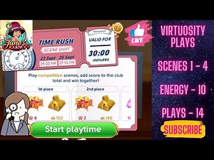 June’s Journey September 23 - 25, 2024 Time Rush - Scene Shift Competition Energy 10 Scenes 1 - 4