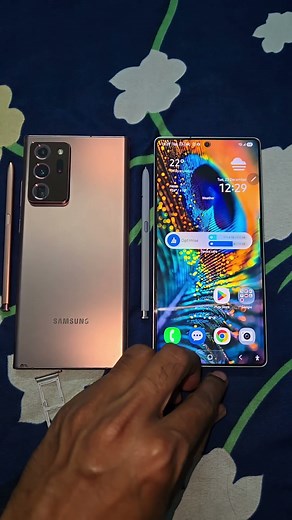 Samsung Galaxy S25 Ultra vs Note 20 Ultra #samsung #shorts #galaxys25ultra