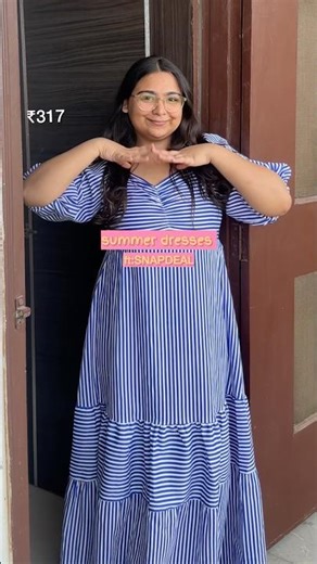 Floral Dresses Ft Snapdeal ❤️✨ LINK IN COMMUNITY BOX ✨#snapdeal #grwm