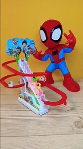 Cool Paw patrol slide and Spidey dance