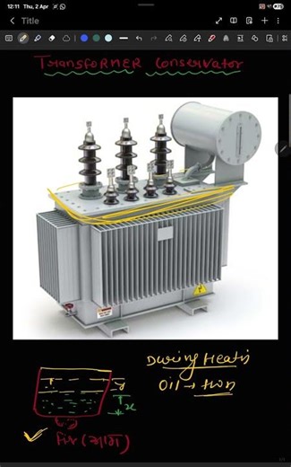 Conservator tank l types of conservator l why conservator required in Transformers