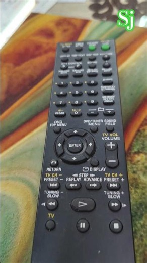 SONY HI FI SYSTEM REMOTE
