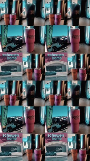 pop up at schewels home in Blackstone #sippinspot #coffeetrailerlife #dirtysoda #coffeetrailer #blackstoneva