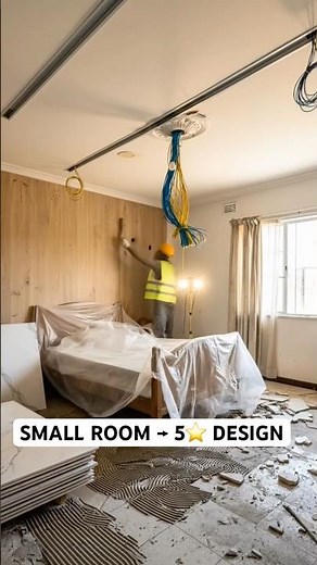 Luxury Bedroom Transformation | Modern Minimalist Master Bedroom Renovation Timelapse
