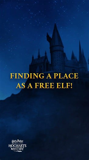 Dobby is a free elf, thanks to #HarryPotter! Help him find his place in the wizarding world!