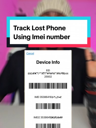 Cómo rastrear tu teléfono con el número IMEI