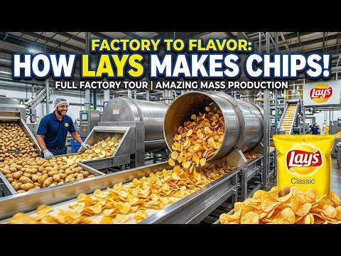 Making Of Your Favourite Chips | Factory Tour | Massive Production 