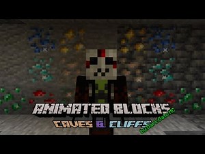 Animated Blocks - Caves & Cliffs Update! | Dark Gato MC