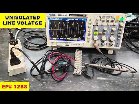 {1288} How to Test Unisolated Line Voltage Using an Oscilloscope
