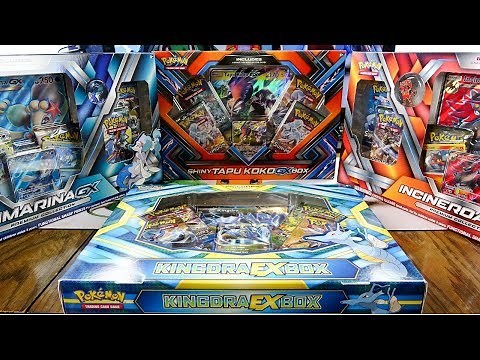 Pokemon Cards Opening: 6 Collection Boxes