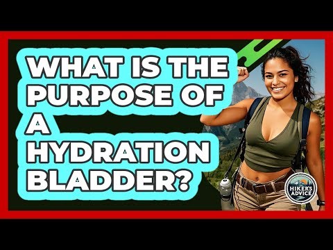 What Is The Purpose Of A Hydration Bladder?