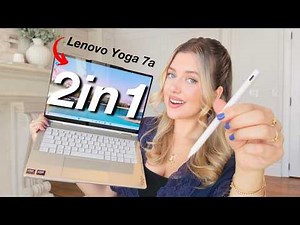 This Laptop Turns Into a Tablet?! Lenovo Yoga 7a 2-in-1