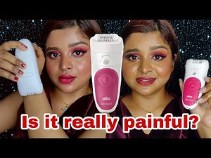 Honest Review of Braun Epilator for Women- Silk-Epil 5-500|| Is it beginner friendly Epilator?