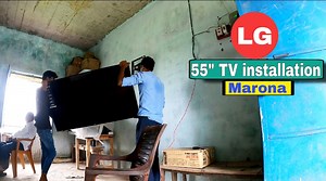 58K views · 1.6K reactions | LG 55 in ch TV installation in Parsoni, Marona, Supaul - EHSAN | EHSAN | Facebook