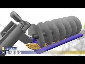 Frozen French Fries Production Line Animation