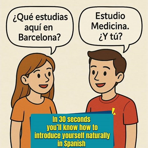 Presentarse en español. Nivel A1.