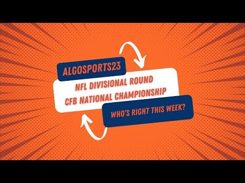 Indiana by 35?! Miami by 20?! CFB Final & NFL Picks | AlgoSports Update