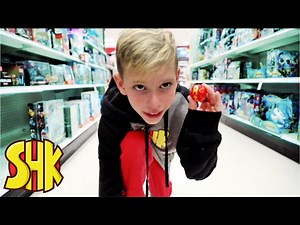 Noah's Bakugan Brawl in Target! | SuperHeroKids - Videos For Kids